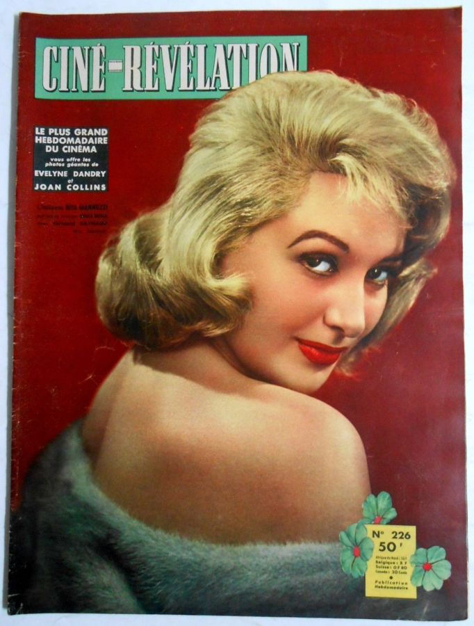 CINE-REVELATION magazine side cover Issue 226 31 July 1958
