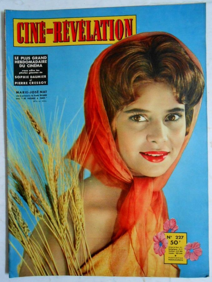 CINE-REVELATION magazine side cover Issue 227 7 August 1958
