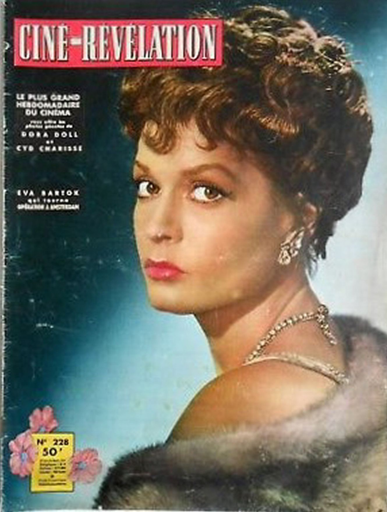 CINE-REVELATION magazine side cover Issue 228 14 August 1958