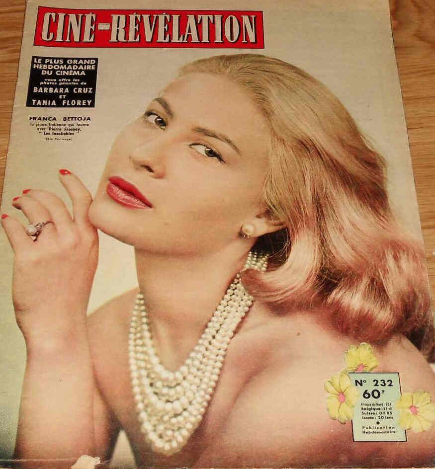 CINE-REVELATION magazine side cover Issue 232 11 September 1958