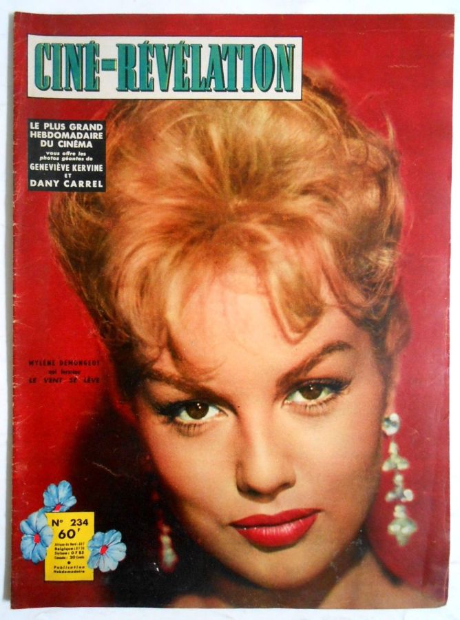 CINE-REVELATION magazine side cover Issue 234 25 September 1958