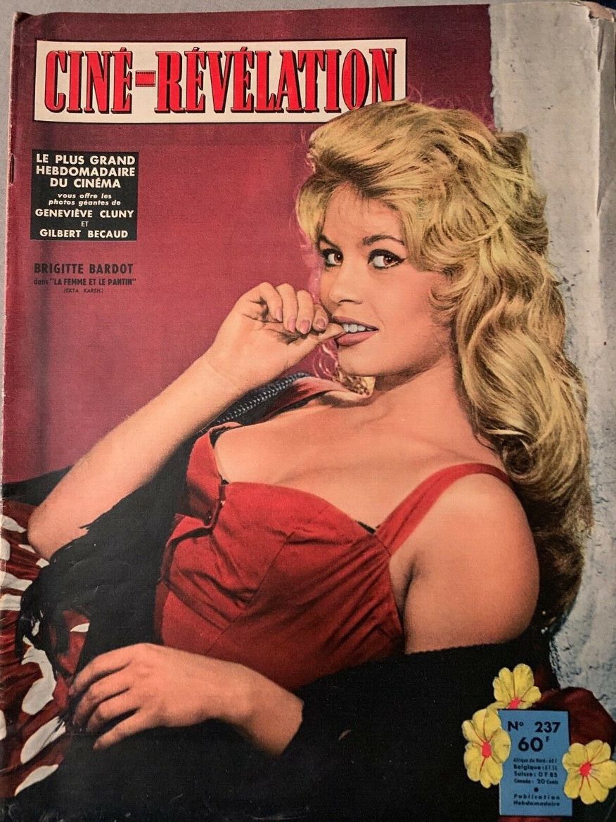 CINE-REVELATION magazine side cover Issue 237 16 October 1958