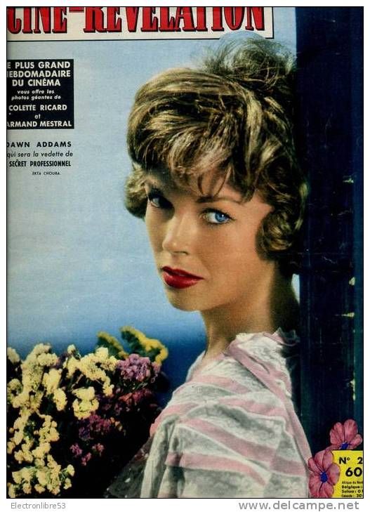 CINE-REVELATION magazine side cover Issue 239 30 October 1958