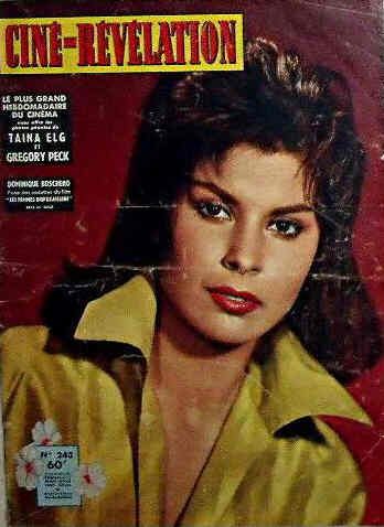 CINE-REVELATION magazine side cover Issue 243 27 November 1958