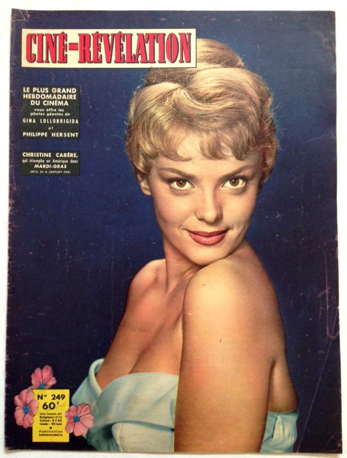 CINE-REVELATION magazine side cover Issue 249 8 January 1959