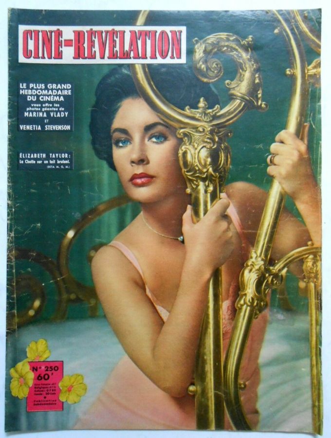 CINE-REVELATION magazine side cover Issue 250 15 January 1959
