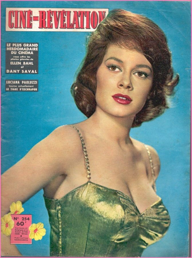 CINE-REVELATION magazine side cover Issue 254 12 February 1959