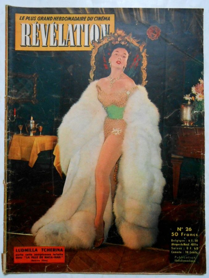 CINE-REVELATION magazine side cover Issue 26 30 September 1954