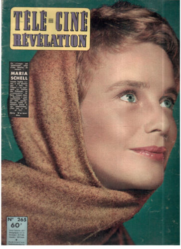 CINE-REVELATION magazine side cover Issue 265 30 April 1959