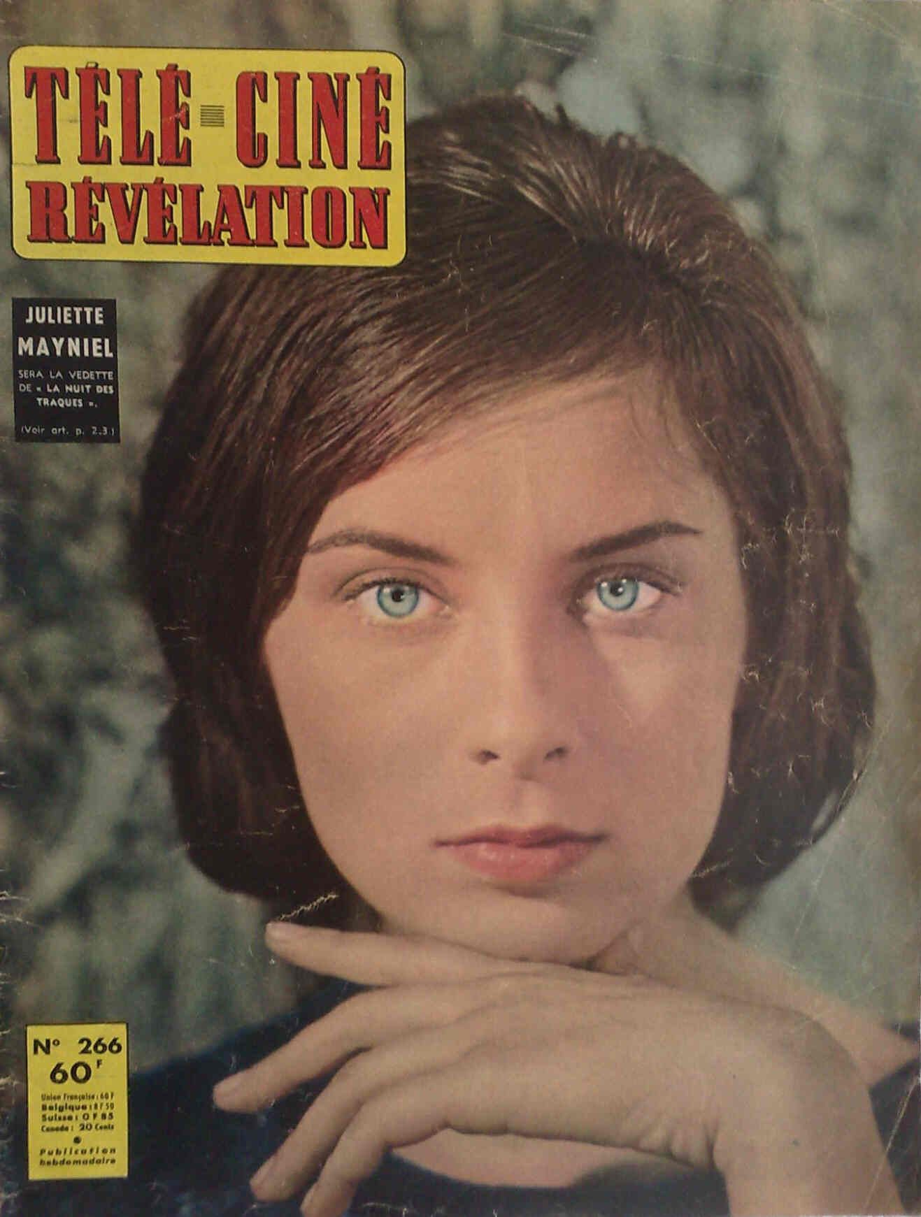 CINE-REVELATION magazine side cover Issue 266 7 May 1959