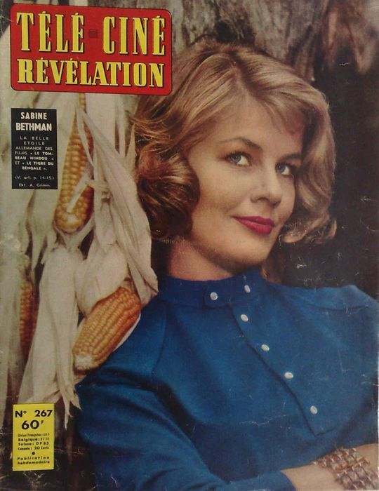 CINE-REVELATION magazine side cover Issue 267 14 May 1959