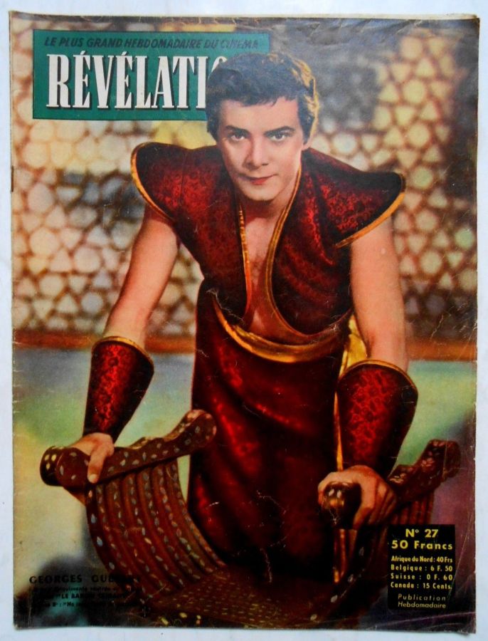 CINE-REVELATION magazine side cover Issue 27 7 October 1954