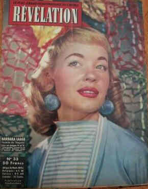 CINE-REVELATION magazine side cover Issue 33 18 November 1954