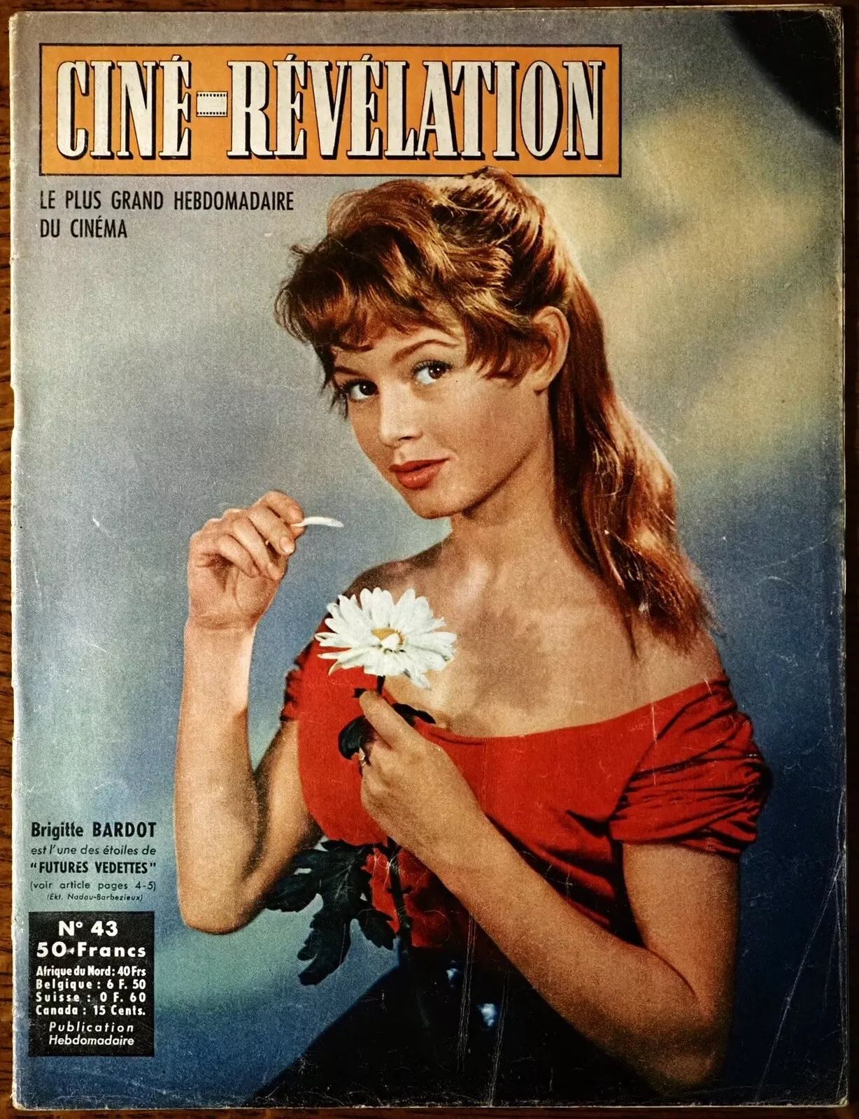 CINE-REVELATION magazine side cover Issue 43 27 January 1955