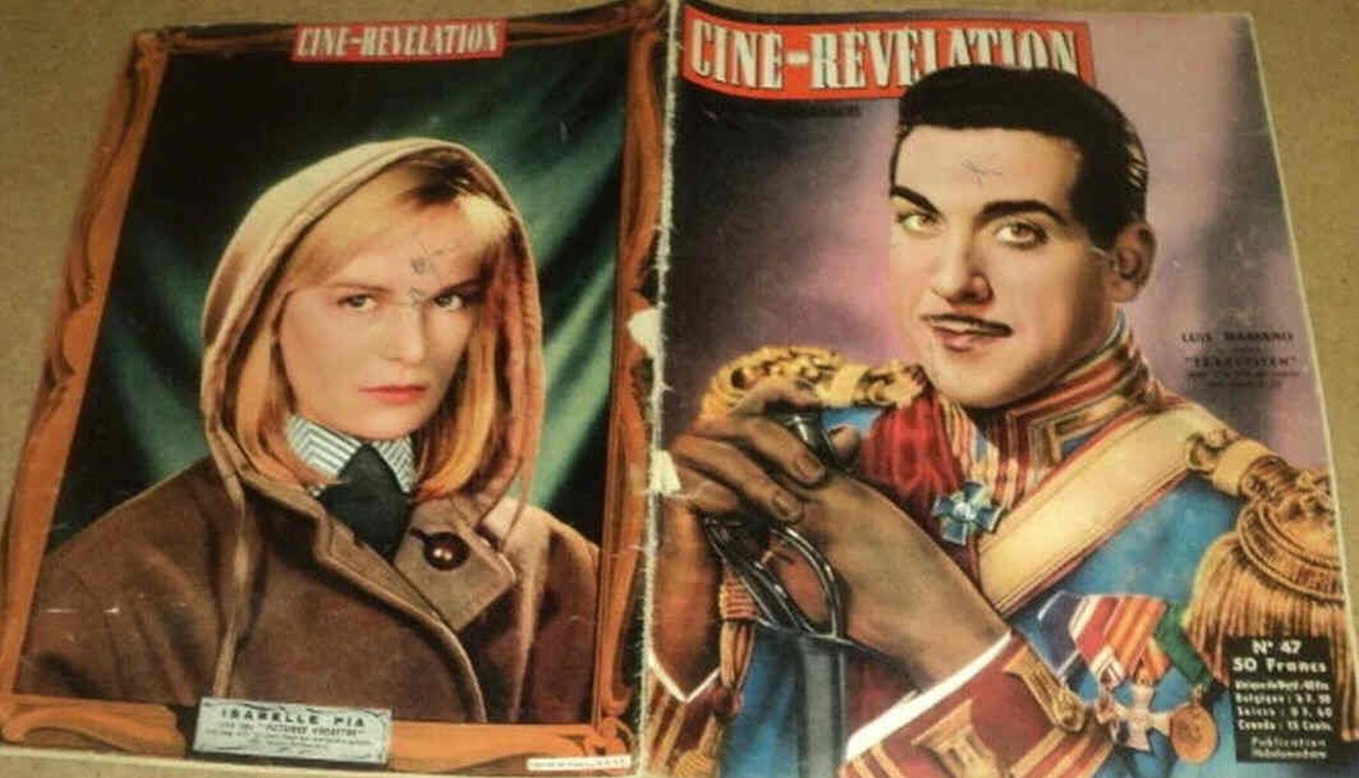 CINE-REVELATION magazine side cover Issue 47 24 February 1955