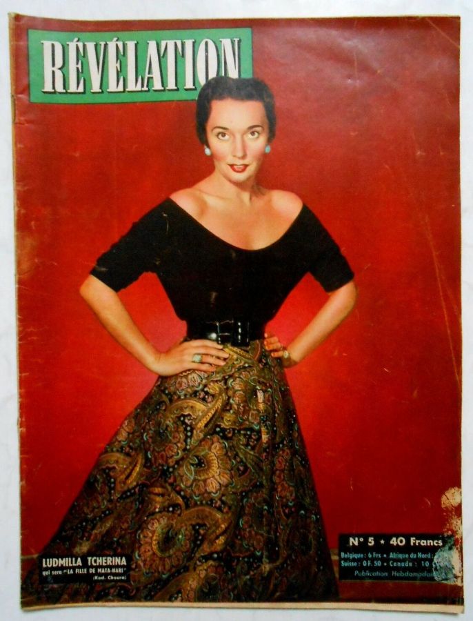 CINE-REVELATION magazine side cover Issue 5 6 May 1954