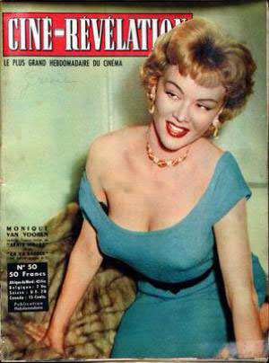 CINE-REVELATION magazine side cover Issue 50 17 March 1955