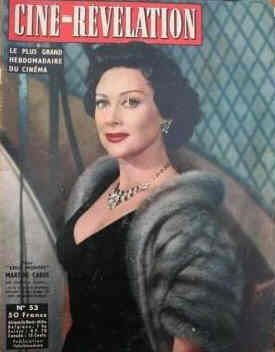 CINE-REVELATION magazine side cover Issue 53 7 April 1955