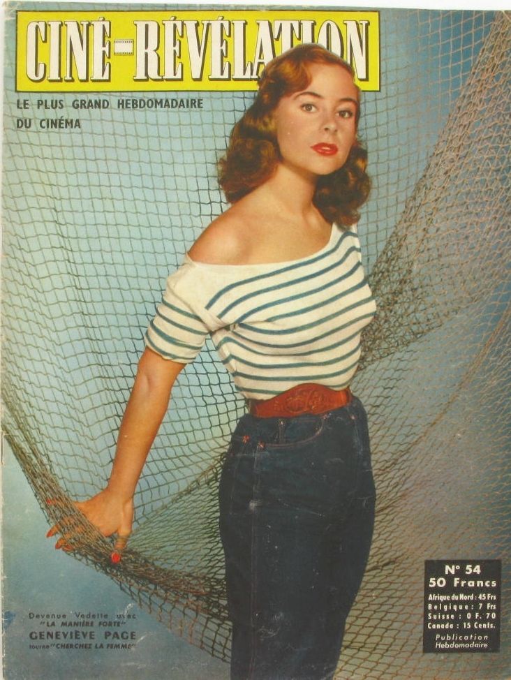 CINE-REVELATION magazine side cover Issue 54 14 April 1955