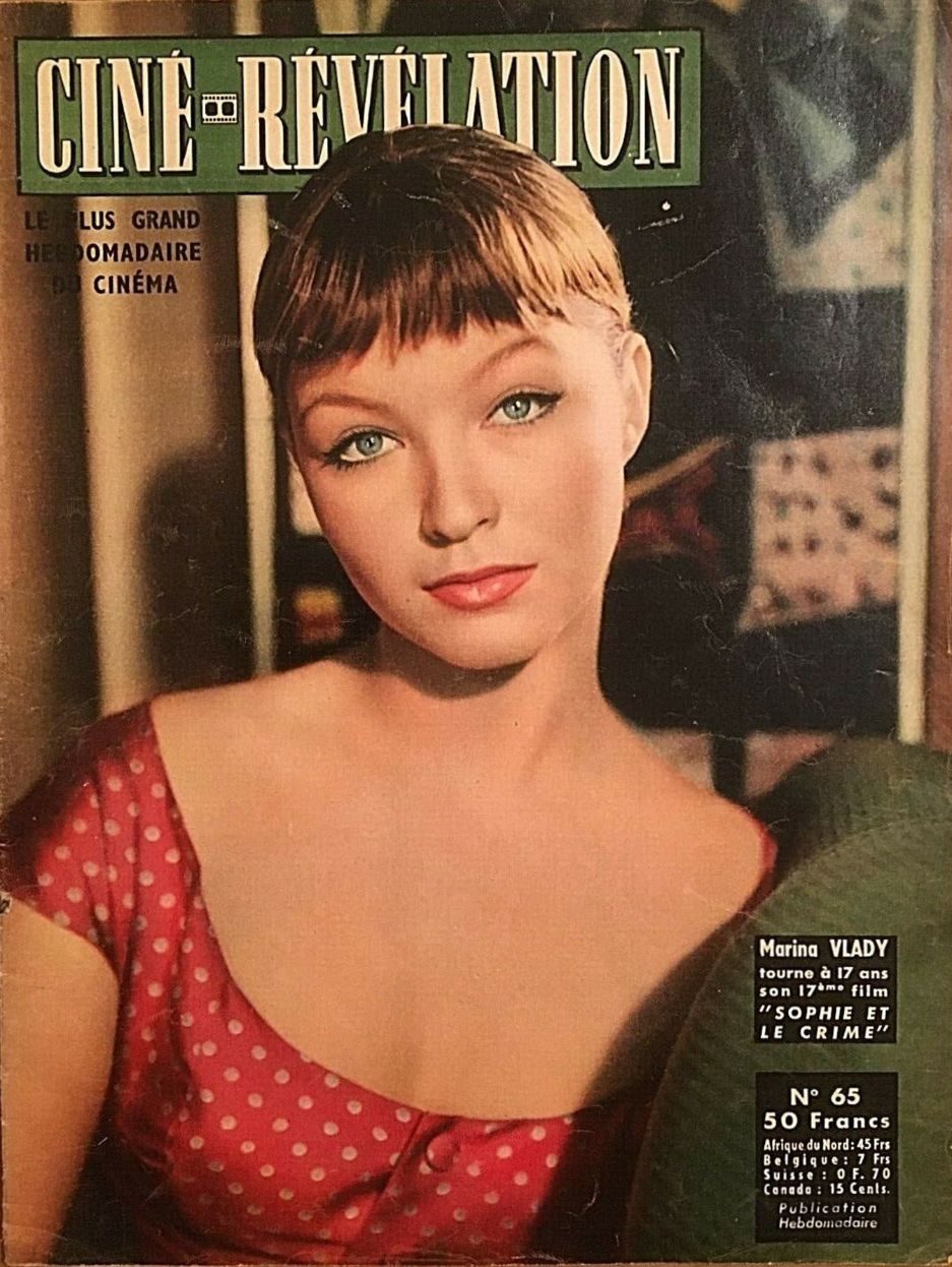 CINE-REVELATION magazine side cover Issue 65 30 June 1955