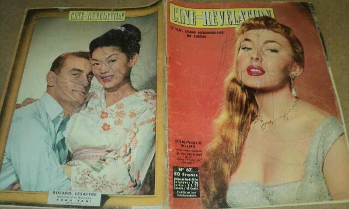 CINE-REVELATION magazine side cover Issue 67 14 July 1955