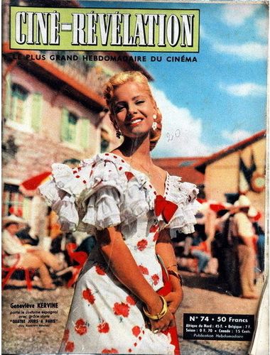 CINE-REVELATION magazine side cover Issue 74 1 September 1955