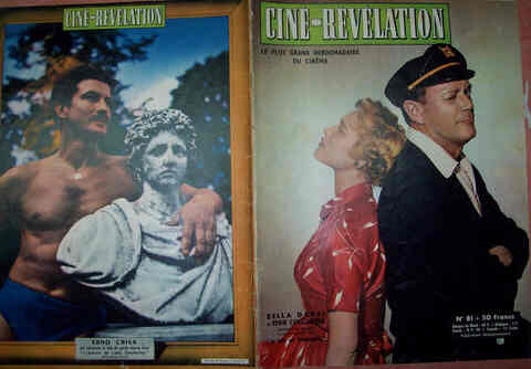 CINE-REVELATION magazine side cover Issue 81 20 October 1955