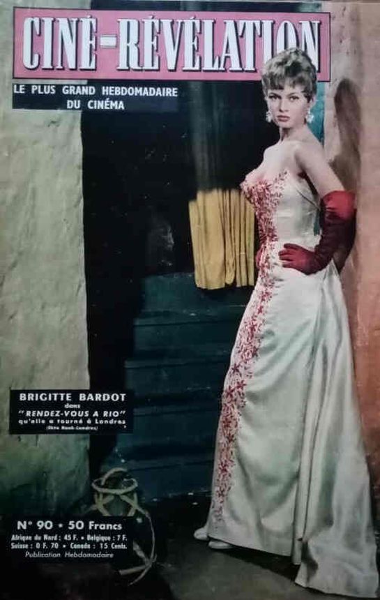 CINE-REVELATION magazine side cover Issue 90 22 December 1955