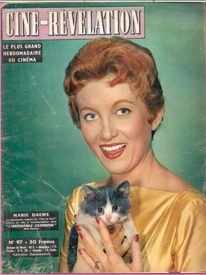CINE-REVELATION magazine side cover Issue 97 9 February 1956