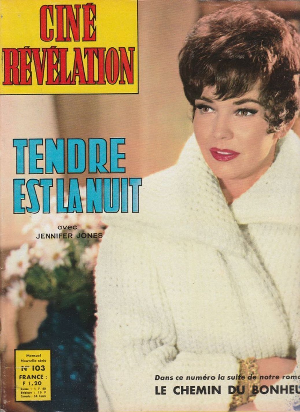 CINE REVELATION magazine side cover Issue 103  1963