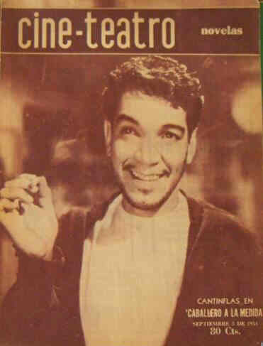 CINE-TEATRO magazine side cover 5 September 1954