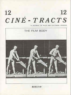 CINE-TRACTS magazine side cover Issue 12 Winter 1981