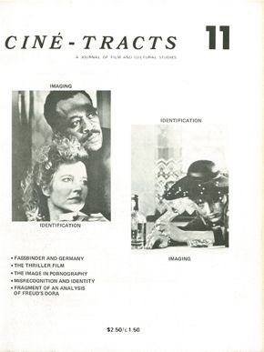 CINE-TRACTS magazine side cover Issue 11  1980