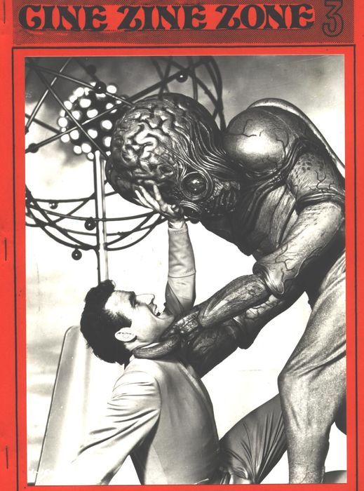 CINE-ZINE-ZONE magazine side cover Issue 3  1980