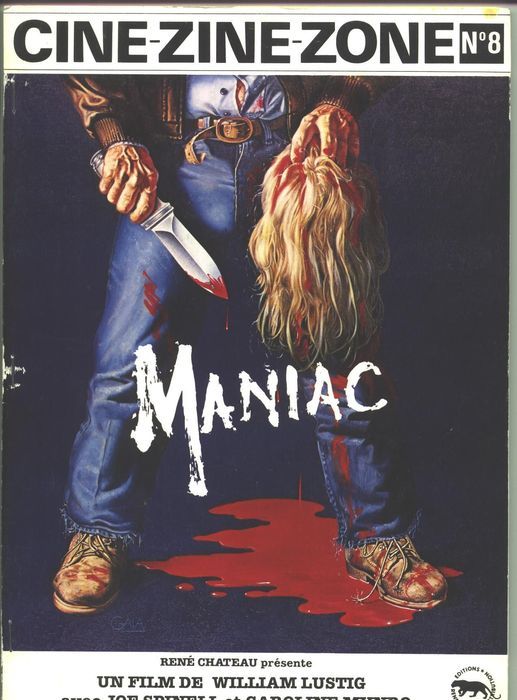 CINE-ZINE-ZONE magazine side cover Issue 9 May 1981