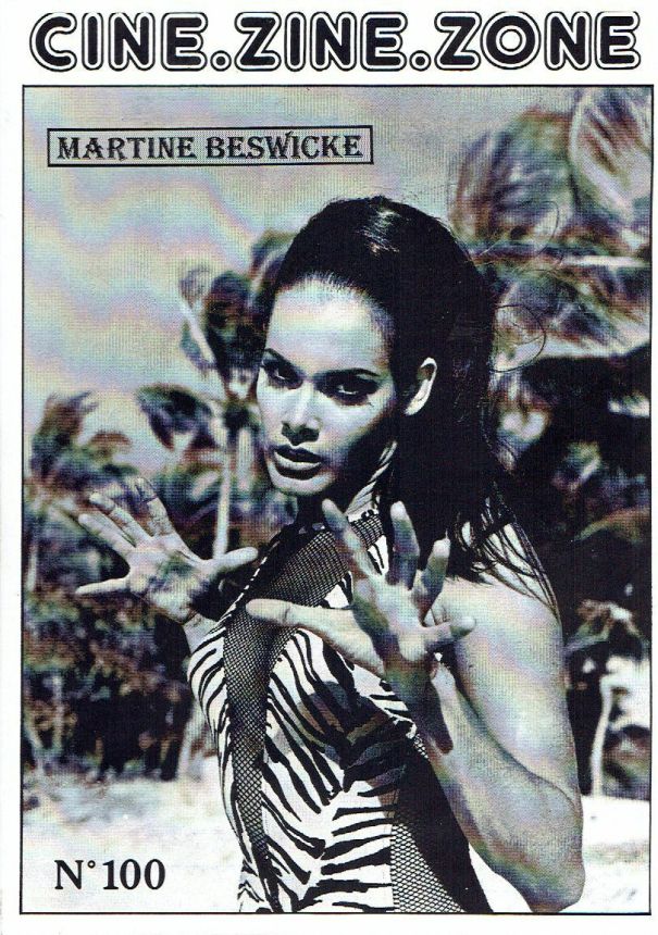CINE-ZINE-ZONE magazine side cover Issue 100 July 1996