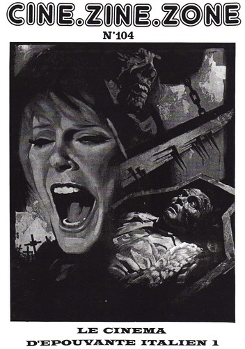 CINE-ZINE-ZONE magazine side cover Issue 104 December 1996