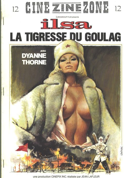 CINE-ZINE-ZONE magazine side cover Issue 12 January 1982