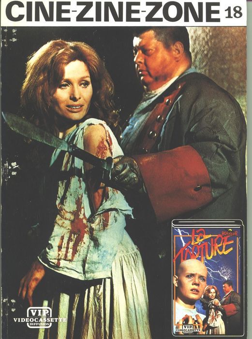 CINE-ZINE-ZONE magazine side cover Issue 18 October 1982