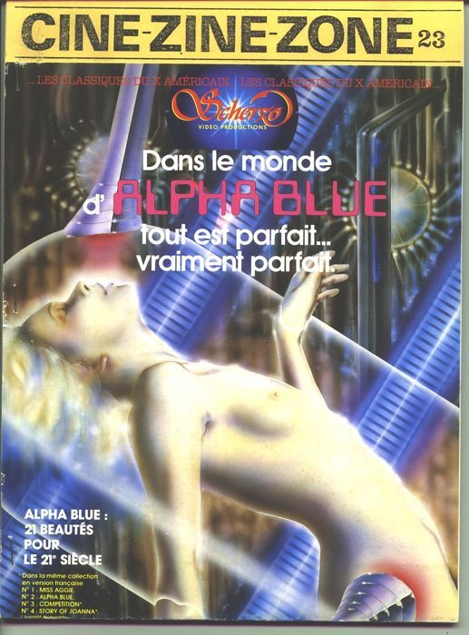 CINE-ZINE-ZONE magazine side cover Issue 23 November 1983