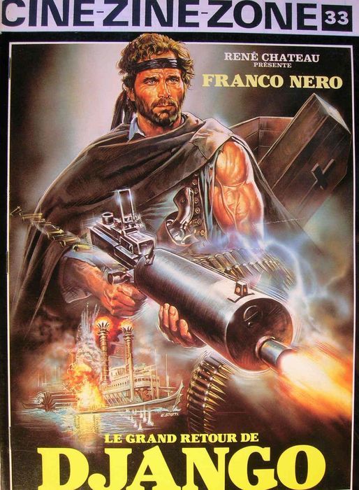 CINE-ZINE-ZONE magazine side cover Issue 33 November 1988