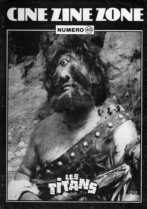 CINE-ZINE-ZONE magazine side cover Issue 40 February 1990
