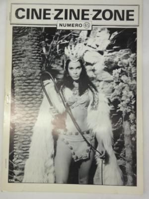 CINE-ZINE-ZONE magazine side cover Issue 45 July 1990