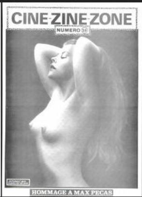 CINE-ZINE-ZONE magazine side cover Issue 59 March 1992