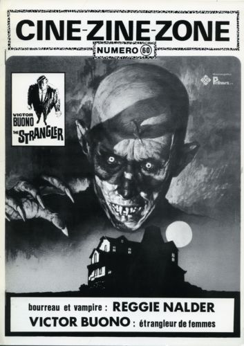CINE-ZINE-ZONE magazine side cover Issue 60 April 1992