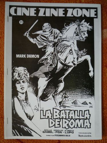 CINE-ZINE-ZONE magazine side cover Issue 71 May 1993