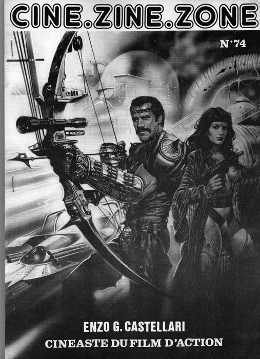 CINE-ZINE-ZONE magazine side cover Issue 74 July 1993