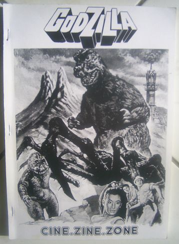CINE-ZINE-ZONE magazine side cover Issue 80/81 June 1994