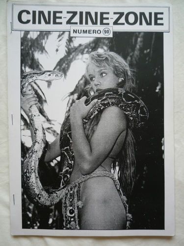 CINE-ZINE-ZONE magazine side cover Issue 90 May 1995