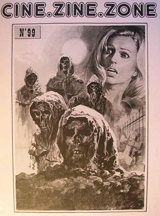 CINE-ZINE-ZONE magazine side cover Issue 99 June 1996